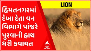 હિંમતનગરમાં રીંછે દેખા દેતા વન વિભાગે પાંજરે પુરવાની હાથ ધરી કવાયત, જુઓ વીડિયો