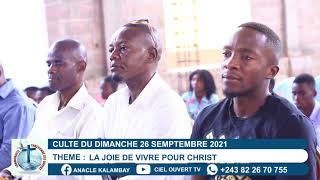 LA JOIE DE VIVRE POUR CHRIST: avec le Rev. Anaclet kalambayi