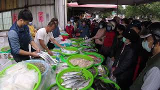 客人說 阿源那麼愛錢.是要死喔/大雅海鮮叫賣 Taiwan seafood auction