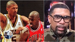 Jalen Rose reminisces about guarding Michael Jordan | Jalen \u0026 Jacoby