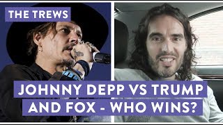 Johnny Depp vs Trump & Fox - Who Wins? Russell Brand The Trews (E428)