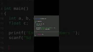 #24| C programming Tutorial For beginners | Coding Exercise 25 #shorts #clanguage