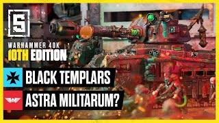 Black Templars vs Astra Militarum | Warhammer 40k Battle Report