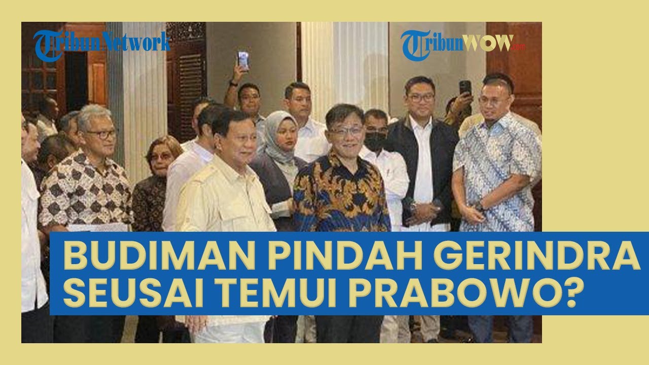 Politikus PDIP Budiman Sudjatmiko Pindah Gerindra Seusai Bertemu ...