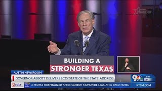 Gov. Abbott delivers 2025 'State of the State' address