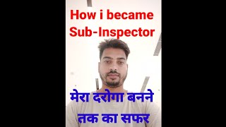 How i became Sub-Inspector ⭐⭐// My upsi journey//UPSI