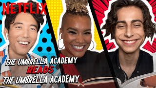 Cast of The Umbrella Academy Read The Umbrella Academy | Netflix