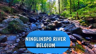 A Great walk with beautiful Ninglinspo river #Wallonia#hiking#Ardennen#Waterfall#Belgium#Valley#