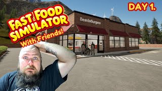 I Invited 3 Friends to Try Fast Food Simulator DEMO... What Could POSSIBLY Go Wrong?! 🍔😂