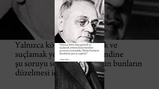 Alfred Adler: Kötü olanı görüp suçlamak mı, yoksa?#felsefe #shorts