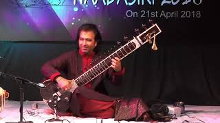 Ustad Rafique Khan | Sitar | Raag Kaunsi Khanada | Dr. Uday Kulkarni | Naadasiri 2018 @ Giligundi