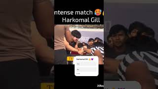 Harkomal Gill 💪😈💯🥵#armwrestling #youtubeshorts #shorts  #trending #trendingshorts @kaushikshiv