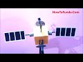 satellite communication model making using cardboard diy at home howtofunda still model