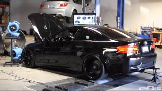 Black E92 M3 ESS VT2-585 Supercharger Dyno