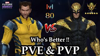 WOLVERINE [ New vs Old ] Who's Better!! PVE \u0026 PVP TEST - CTP Mgreed #mff