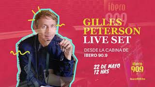 Gilles Peterson desde la cabina de Ibero 90.9 | EN VIVO