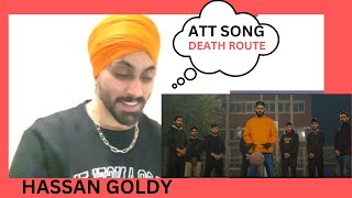 Black Route (Official Music Video) Hassan Goldy | Kali Car | New Punjabi Song 2023 I Reaction