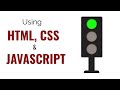How to Create Traffic Lights Using Html, CSS, JavaScript | Nizami Coding.
