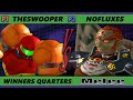 S@X 408 Online Winners Quarters - TheSWOOPER (Samus) Vs. NoFluxes (Ganondorf) Smash Melee - SSBM