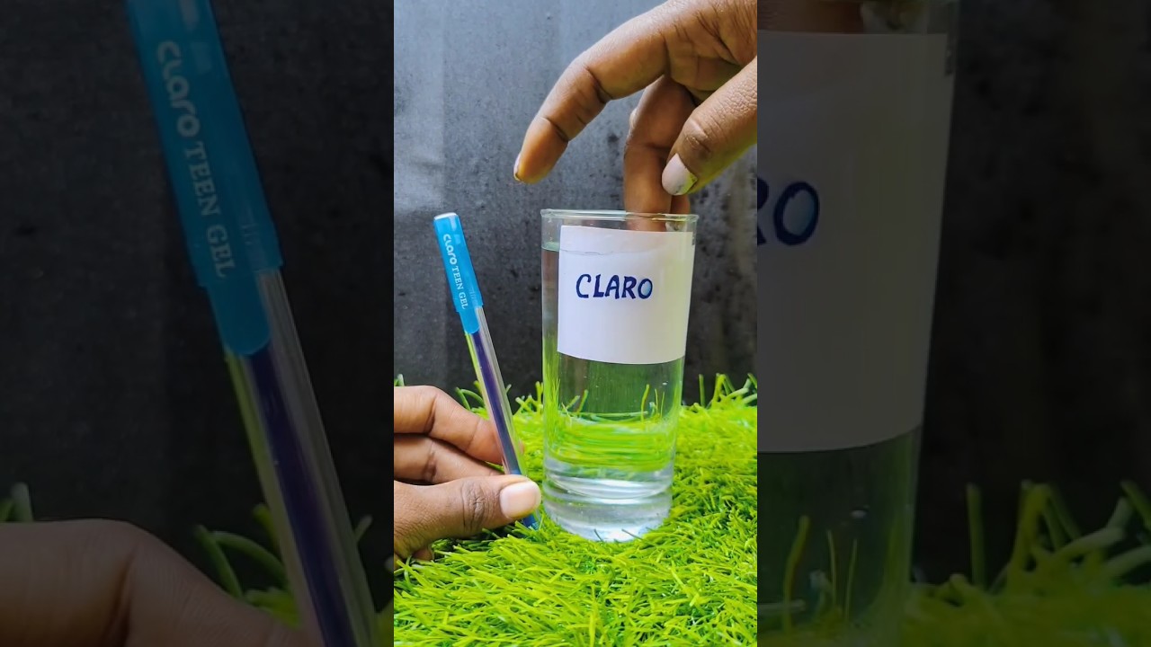 #shorts | ๐๐️๐ฟ Claro vs Goldex pen water proof Test Experiment