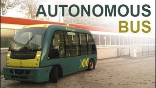 ParkShuttle driverless bus in Rotterdam