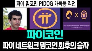 파이 네트워크 밈코인, PIDOG 개폭등 직전! 최후의 승자