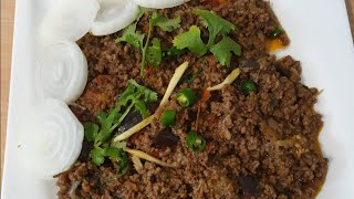 Keema with Baingen(Eggplant) Sabzi, Alina's Cooking