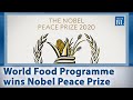 World Food Programme wins Nobel Peace Prize