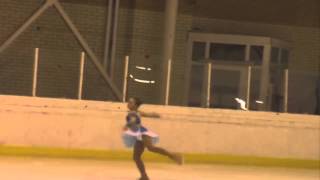 Dominyka MOLEVICIUTE Springs B girls Kaunas Ice Christmas Cup 2013