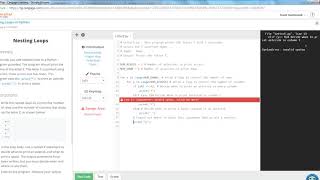 COP1000 Nesting Loops in Python