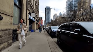 Walk on Church Street Toronto | Biggest Churches in Toronto Canada | Street view of Toronto