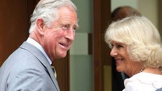 Prince Charles arrives to meet royal baby