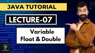Java Tutorial For Beginners 7 - Variable Float & Double #javatutorial