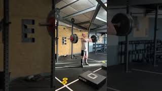 95kg clean and jerk (ugly)