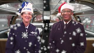 USTRANSCOM Holiday Greeting 2022 - From aboard the Polar Express