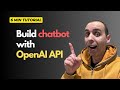 Build Your Own AI Chatbot! 🤖✨ | Easy Node.js & OpenAI Tutorial