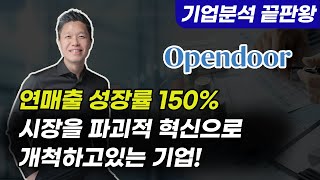 (미국주식추천종목2021) 연매출 성장률 150%, 1.6조 달러 최대 규모의 시장을 파괴적 혁신으로 개척하고 있는 기업 #오픈도어투자가치 #오픈도어주식전망 #오픈도어주가전망