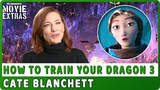 HOW TO TRAIN YOUR DRAGON: THE HIDDEN WORLD | On-Studio Interview with Cate Blanchett \