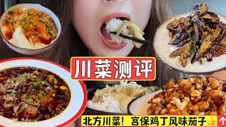 MUKBANG|多伦多美食|150块吃9道超下饭重口味川菜|泡椒牛肉风味茄子蘸水毛肚毛血旺都要有姓名|Spicy Szechuan Food in Toronto#mukbang #spicyfood