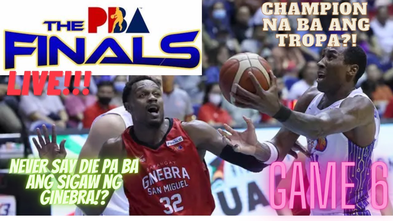 PBA LIVE!!!🔴GAME 6 -TNT Tropang Giga Vs Gin Kings (3-2) Live ...