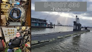 U-434 | Das U-Boot Museum in Hamburg | Führung bis in die Kommandozentrale | 2023