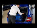 How to use the SKODA Fabia Sliding Parcel Shelf #AskAlex