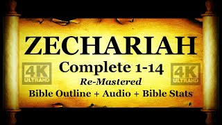 Zechariah Complete - Bible Book #38 - The Holy Bible KJV HD 4K Audio-Text Read Along