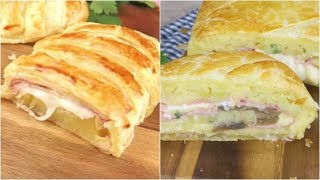 3 savory puff pastry ideas that the whole family will love!