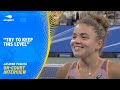 Jasmine Paolini On-Court Interview | 2024 US Open Round 1