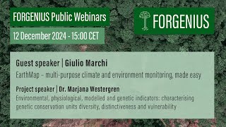 FORGENIUS Public Webinars - Fifth edition (12 December 2024)