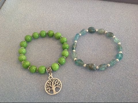 How to Make a Beaded Elastic Bracelet How to Make a Beaded Elastic Bracelet