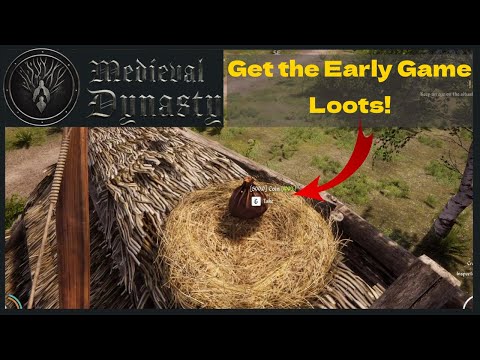 Get early game POI loot in the Oxbow | Medieval Dynasty tips and tricks | Keen Guides