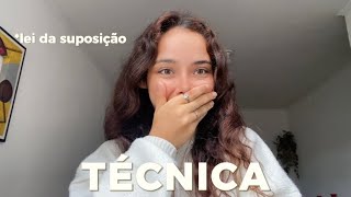 essa é a melhor técnica para manifestar PESSOA ESPECÍFICA | lei da suposição