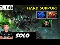 Solo Undying Hard Support - Dota 2 Patch 7.36b Pro Pub Gameplay